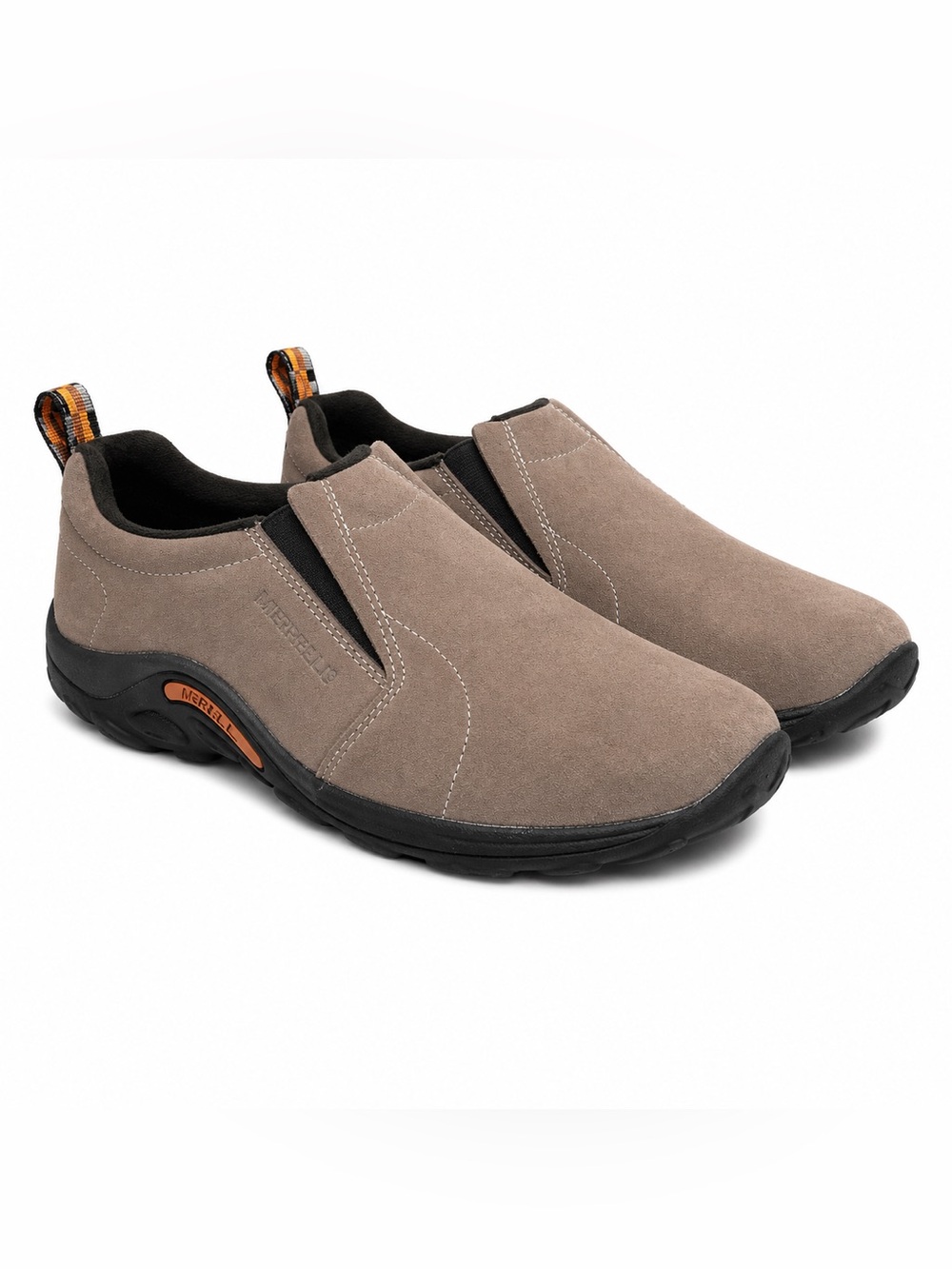 Merrell J95635 Women’s 6W Wide Slip On Shoes Brown Leather Comfort Walking